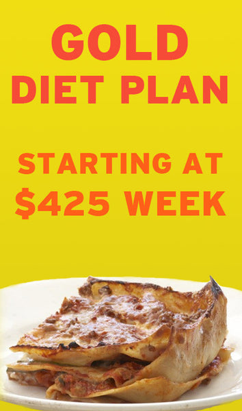 Gold Diet Plan - 7 days/week